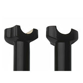 Custom Chrome HardDrive Forged 2” Straight Handlebar Risers 3-1/2" Rise Fit For Harley Black